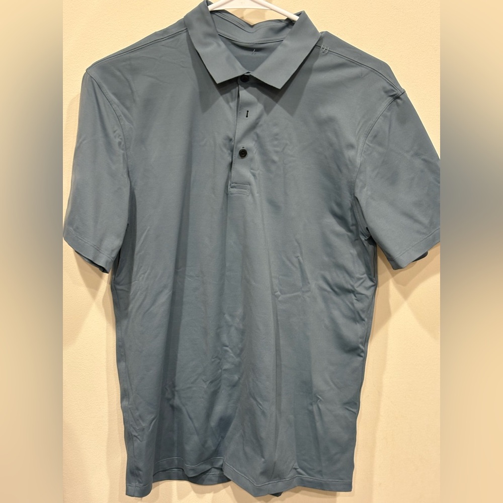 Men's Steel Blue Polo Shirt